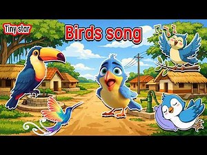Funny Cartoon Birds Song 🌈🐤 | Happy Dancing Birdies Musical Adventure 🎵