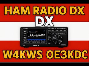Ham Radio Powerhouse! 💥 Yaesu FTDX-10 Nails DX QSO to Austria 🇦🇹 | W4KWS & OE3KDC @w4kws 73 KEY WEST