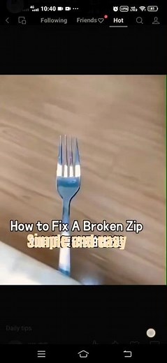How to Fix a Broken Zip