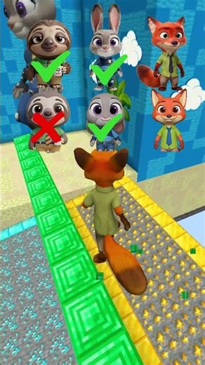 Zootopia 2 and Minecraft Road #minecraftshorts