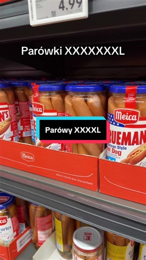 Dziwne parówki XXL w Niemczech