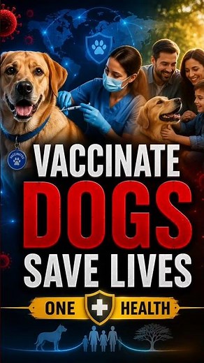 Why Vaccinating Dogs Protects Humans | The Key to Ending Rabies. #rabiesvirus #rabies