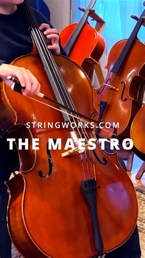 Stringworks Maestro Cello DEMO #cello #orchestra #luthier