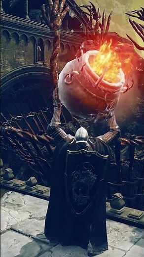 How to fight the Furnace Golem in the Ruins of Unte #shorts #videogames #eldenring