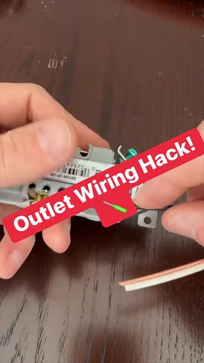 381K views · 2.4K reactions | Wire An Outlet Without A Stripper!#diy #fyp #reels #quickfixes #lifehacks | Everyday Home Repairs | Facebook