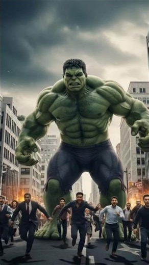HULK Rampage in City 😱 | Giant Green Monster Attack | Epic CGI Action