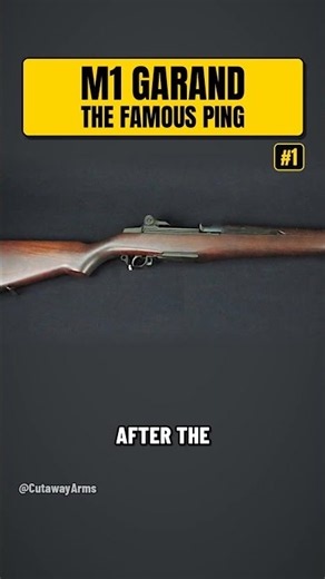M1 Garand PING Explained: How the En Bloc Clip Works #shorts
