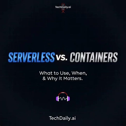Choosing between serverless and containers?