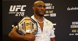 UFC 278: Kamaru Usman 1-on-1 with Kevin Iole