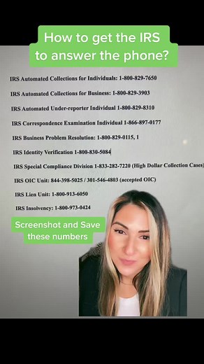 Contacting the IRS: Essential Numbers for Small Business Tax Help