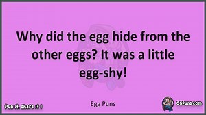 Egg - Jokes, Puns, Wordplays, and Laughter