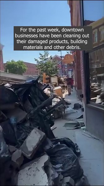 8.5K views · 175 reactions | The view walking through downtown Montpelier on Thursday, July 20. | Vermont Public | Facebook