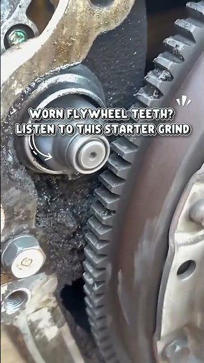 Why Your Car Won't Start! Starter vs. Flywheel ⚙️🚗