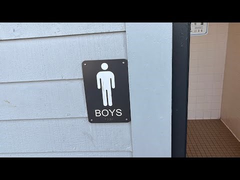 N.C Elementary Cafeteria Boys Restroom Full Shoot!