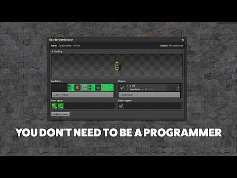 Factorio Circuit Network Explained in Plain English