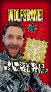 Resurgence Directive 2 Nodes 1-3 Wolfsbane Heliostat Intrinsic Guide #Destiny2 #Hunter #Monument