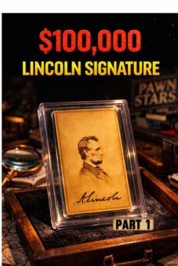 Rare Abraham Lincoln Signature Discovered