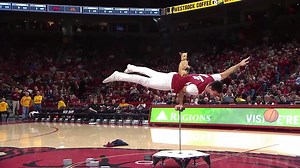 Watch the whole thing! Christian Stoinev | Arkansas Razorbacks
