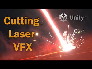 Cutting Laser VFX for the Unity game engine