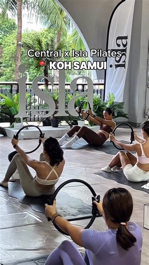 Isla Reformer Pilates & Café Koh Samui on Instagram: "And that’s a wrap on our December Series! 🎬✨ What an incredible morning to close out the year. The energy at Central Samui today was unmatched. We’ve loved every moment of transforming this space with you all. Due to the amazing feedback and full classes every week… WE ARE EXTENDING! 🚨 Isla x @Central_Samui will continue into January 2026. 🥥🤍 We will be back every Saturday next month to keep your New Year routi