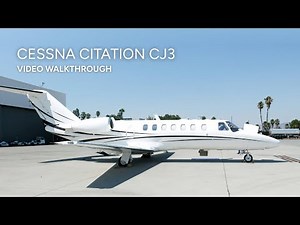 Cessna Citation CJ3 Guided Video Walkthrough Tour | Amalfi Jets