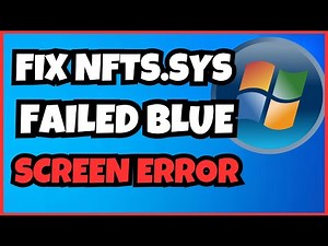 How To Fix NTFS.sys Failed Blue Screen Error – Step-by-Step Guide