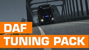DAF Tuning Pack is available in Steam. For 1080p 60fps seeing this beauty, watch: https://youtu.be/laRfIv9RB50 STEAM: http://store.steampowered.com/app/461249/Euro_Truck_Simulator_2__DAF_Tuning_Pack/ | SiSL's Mega Pack