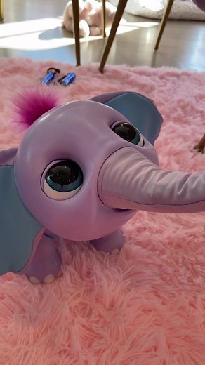 New animal!!!! #juno #elephant #toyanimal #animal #toy #cute #babyelephant #pet #forrealfriends