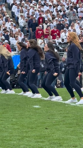The three-time National Champion Penn State Lionettes perform with special guests Blue Sapphire Mackenzie Bronk and @psublueband Drum Major Ellie Sheehan. Video by @joehermitt @mackenziebronk @ellie_sheehan4 @psulionettes | Penn State Football on PennLive