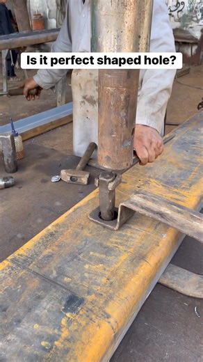968K views · 1.9K reactions | Is it perfect shaped hole using hydraulic press #hydraulic #fblifestyle #asmr #restoration | Mechanical Engineering World | Facebook