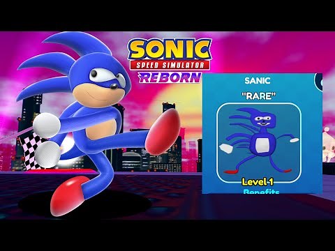 Unlock Sanic & YOU, Synth City Returns, ALL 25 SWITCHES! (Sonic Speed Simulator)