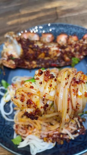 2.9M views · 42K reactions | Jumbo lobster with hot chili oil | Ninjacue | Facebook