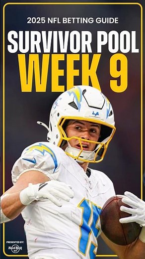NFL Survivor Pool Week 9 Picks & Predictions! #shorts