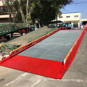 [Hot Item] I-Beam Steel Structure Mobile Yard Ramp for Loading and Unloading