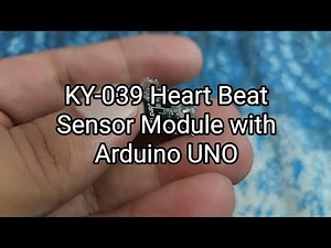 KY-039 Heart Beat Sensor with Arduino UNO