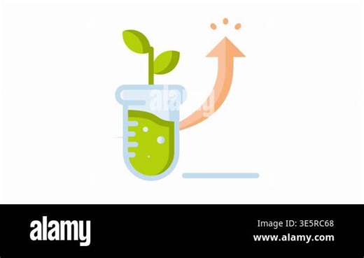 flat vector icon. science laboratory research Stock Video Footage - Alamy