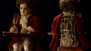 History of amazingly skilled automata such as ``automatic writing dolls that write sentences as specified'' and ``swans that eat fish on the surface of the water''