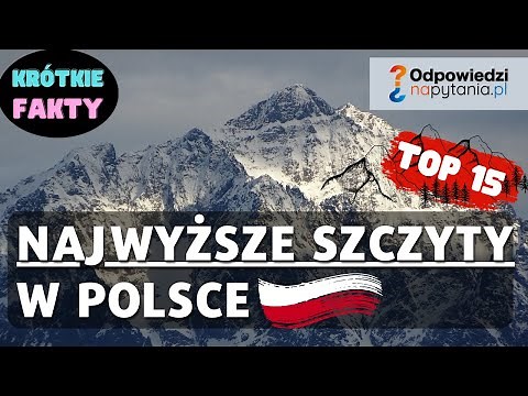 The Highest Mountains in Poland - TOP 15 List - The Highest Polish Peaks
