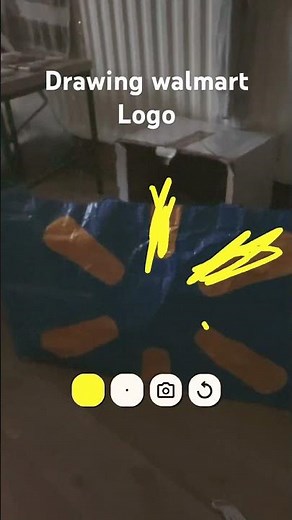 Drawing walmart logo