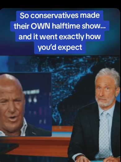 Jon Stewart Mocks TPUSA's All-American Halftime Show