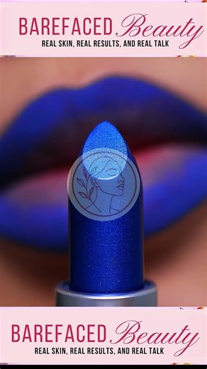 Bold Blue Lip Look Tutorial | Intense Pigment Blue Lipstick Application