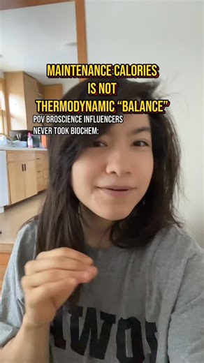 Ella on Instagram: "Muscle is built through stimulus and adequate protein. Fat tissue is a storage tissue for extra energy. Both tissues are *incredibly* dynamic. That’s why there’s a difference between homeostasis and equilibrium. I swear influencers need a graduate level in biochem. Calculate that delta G my G. #gym #gymmotivation #fitness #fitnesstips #science #scientificsnitch #gymtips"