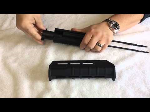 Magpul M--LOK Forend Install on Remington 870