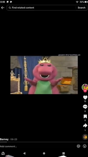 Barney old king Cole sing along
