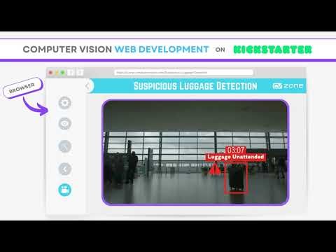 Suspicious Luggage Detection | Computer Vision Web Development