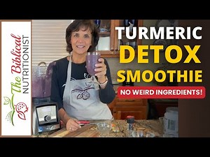 The BEST Anti-Inflammatory Smoothie | Turmeric Smoothie For Detox