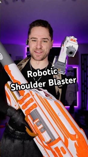 Robotic Shoulder Blaster #nerf #unboxing #shorts