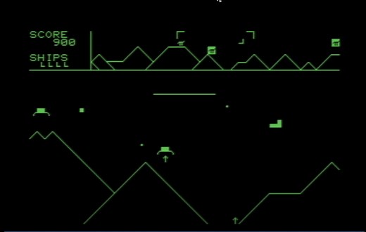Defender Clone for Commodore PET by jimbo