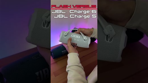 JBL Charge 6 VS JBL Charge 5 Flash Versus