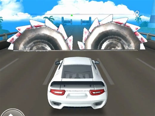 【Deadly Race 致命竞速】 [Vereshchak] 白色高速赛车碰撞挑战 #3